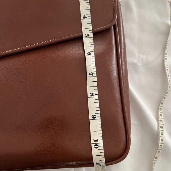 Vintage Coach Tobacco Tan Leather 6457 Brief/Laptop Case NWT - Picture 5 of 16
